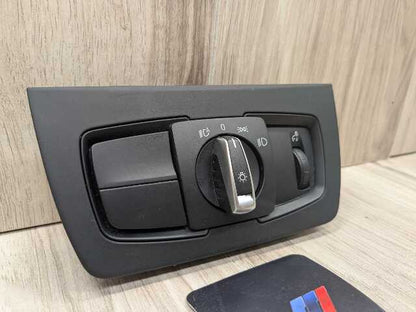 OEM BMW F22 F30 F32 F36 F80 Headlight Switch Control Panel Light Module BLACK