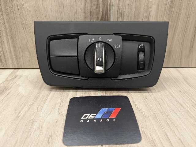 OEM BMW F22 F30 F32 F36 F80 Headlight Switch Control Panel Light Module BLACK