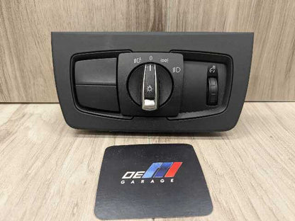 OEM BMW F22 F30 F32 F36 F80 Headlight Switch Control Panel Light Module BLACK