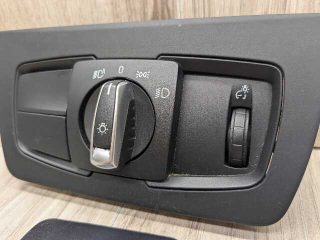 OEM BMW F22 F30 F32 F36 F80 Headlight Switch Control Panel Light Module BLACK