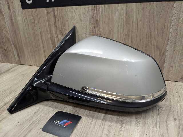 14-20 OEM BMW F32 F33 F36 Left Driver Side Mirror Assembly Auto Dim Silver