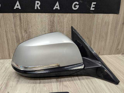 14-20 OEM BMW F32 F33 F36 Right Passenger Side Mirror Assembly Auto Dim Silver