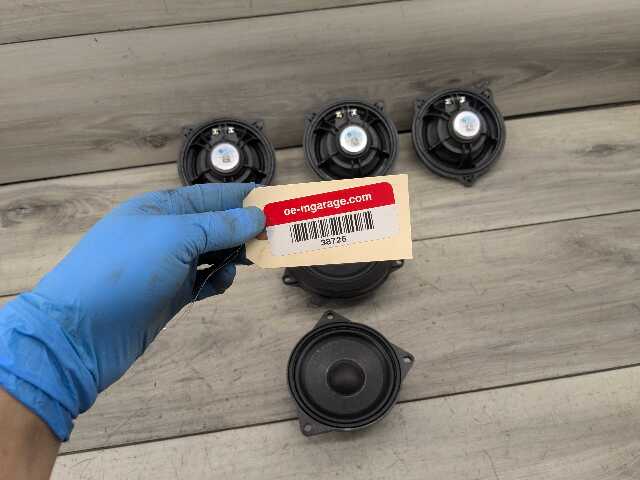 OEM BMW F97 G01 G02 G05 G06 G07 G20 X3 X5 Audio Sound Midrange Door Speakers (5)