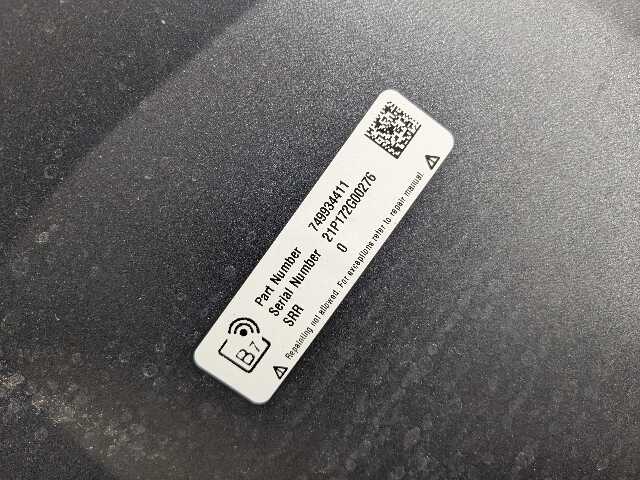 19-23 OEM BMW G05 X5 Rear Right Passenger Side Bumper Cover Assembly Gray C27
