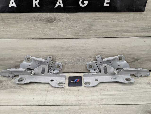OEM BMW F22 F23 F30 F32 F33 F36 F80 F82 F83 Left Right Hood Hinges PAIR Silver