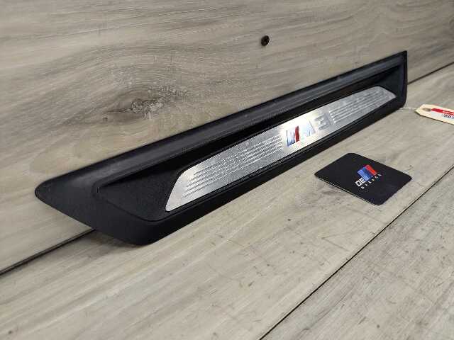 *15-20 OEM BMW F80 M3 Front Left Right Door Sill Cover Trim Entrance Kick Plate