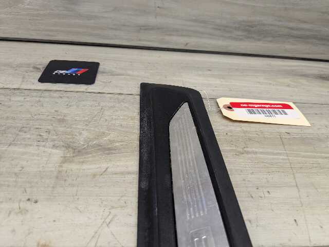 *15-20 OEM BMW F80 M3 Front Left Right Door Sill Cover Trim Entrance Kick Plate