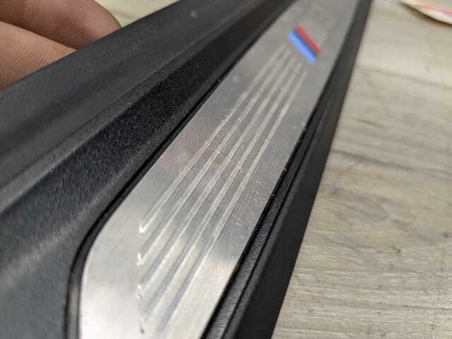 *15-20 OEM BMW F80 M3 Front Left Right Door Sill Cover Trim Entrance Kick Plate