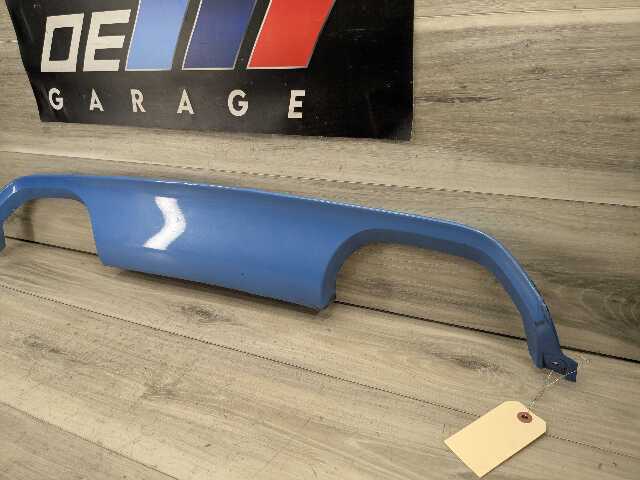 15-20 OEM BMW F80 F82 F83 M3 M4 REAR Bumper Cover Lower Diffuser Blue B68