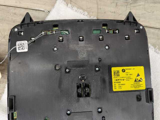 OEM BMW F97 G01 G05 G20 G30 Headliner Console Dome Light Control Roof Module