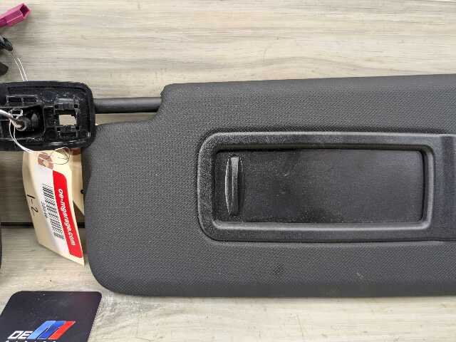 19-25 OEM BMW F95 G05 X5 X5M Interior Left Right Sun Visor Black SET