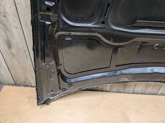09-11 OEM BMW E90 E91 328 335 Sedan Hood Bonnet Panel Black Schwarz 2 (668)