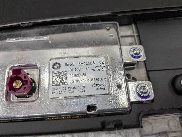 *19-23 OEM BMW G05 G06 G07 X5 X6 X7 Dash Information Display Screen Monitor 12.3