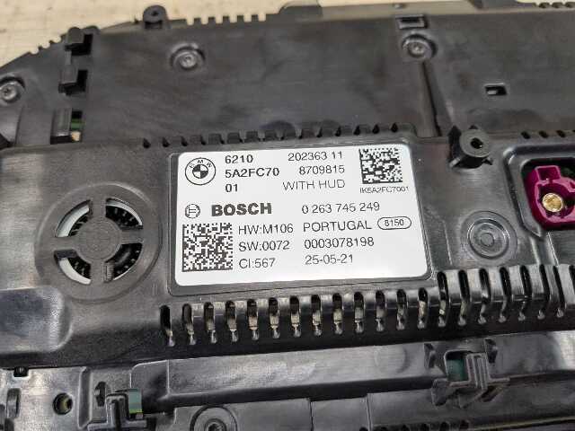 19-24 OEM BMW G05 G06 G07 X5 X6 X7 Digital Instrument Gauge Speedometer Cluster