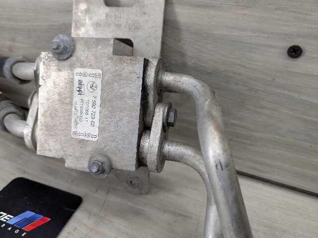 OEM BMW F80 F82 F83 F87 M3 M4 Transmission Oil Cooler Inlet Outlet Hose Line S55
