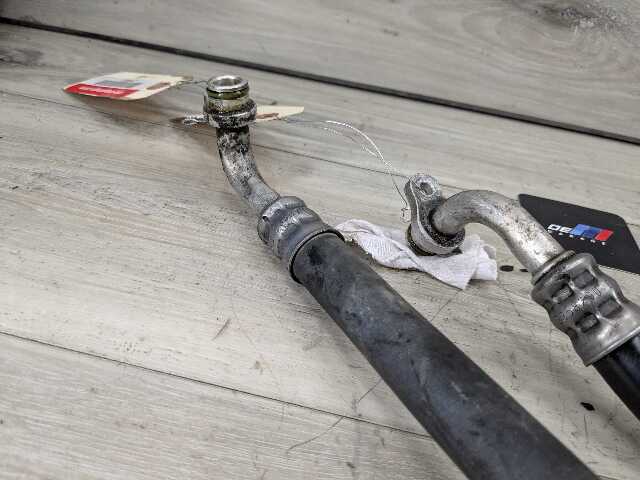 15-20 OEM BMW F80 F82 F83 F87 M3 M4 Engine S55 Oil Cooler Line Return Flow SET