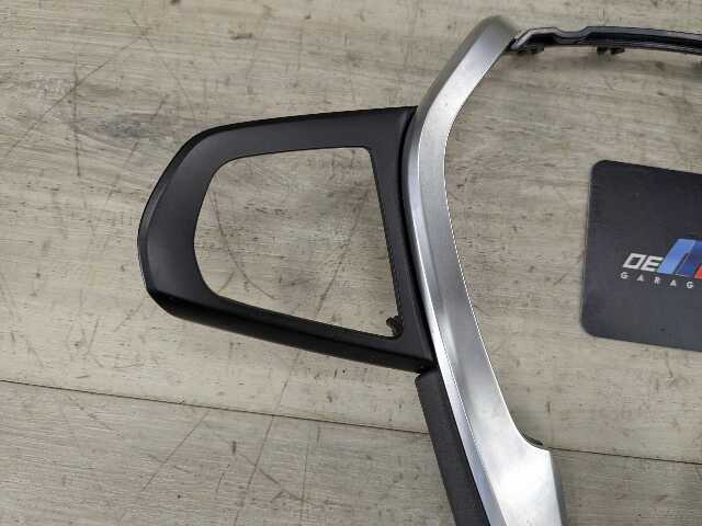 19-25 OEM BMW G05 G06 X5 X6 Steering Wheel Decor Trim Bezel Cover