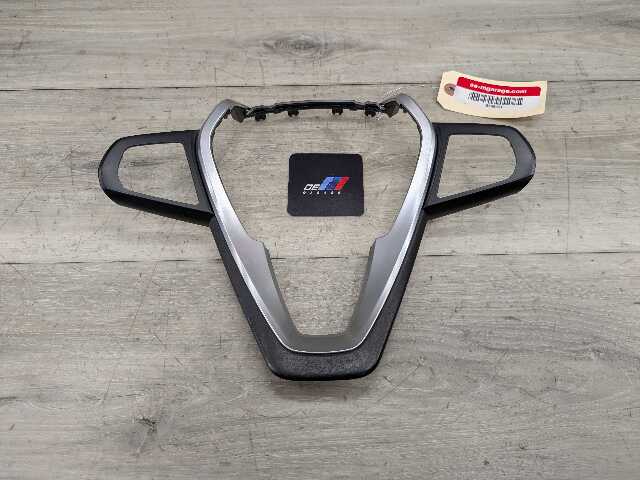 19-25 OEM BMW G05 G06 X5 X6 Steering Wheel Decor Trim Bezel Cover