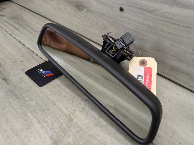 OEM BMW F30 F32 F36 F80 F82 Homelink Auto Dip Rear View Interior Mirror Compass