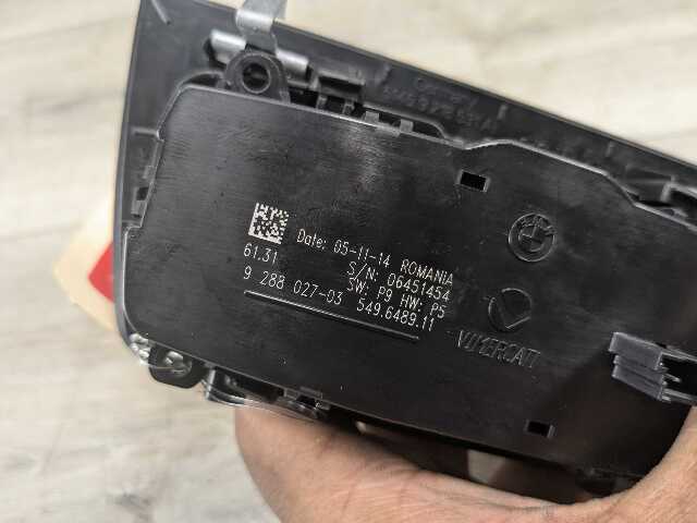 OEM BMW F22 F30 F32 F36 F80 Headlight Switch Control Panel Light Module BLACK