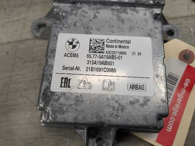 OEM BMW G05 G06 G07 X5 X6 X7 Safety Restraint Diagnostic Airbag Control Module