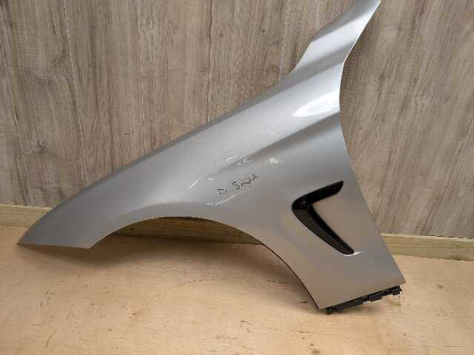 14-17 OEM BMW F33 F32 F36 430 435 440 Front Left Driver Fender Panel Silver A83