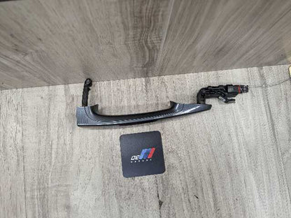 OEM BMW F30 F32 F80 F82 Front Right Passenger Door Handle COMFORT ACCESS Gray