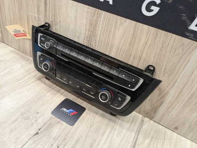12-16 OEM BMW F22 F32 F30 F36 M4 M3 AC Heater Control Panel Radio Media Buttons