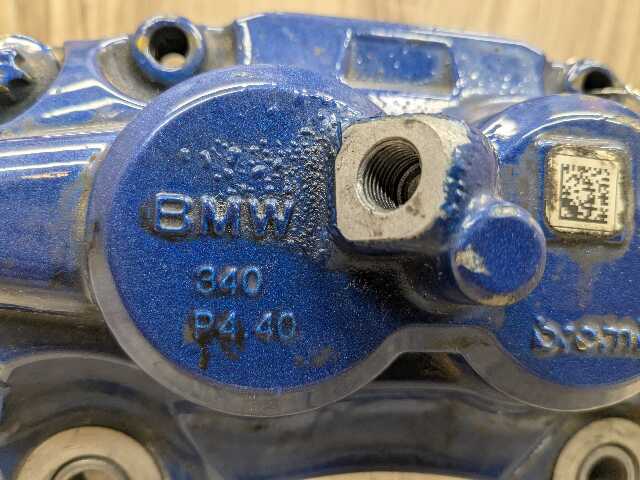 OEM BMW F22 F23 F30 F32 F33 F36 FRONT Right Passenger Brake Caliper BREMBO Blue