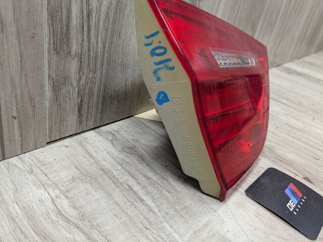 09-11 OEM BMW E90 328 335 M3 LCI Rear Left Driver Side Trunk Inner Tail Light