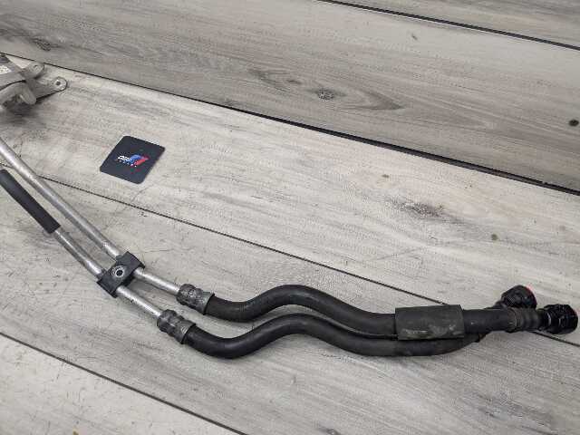OEM BMW F80 F82 F83 F87 M3 M4 Transmission Oil Cooler Inlet Outlet Hose Line S55