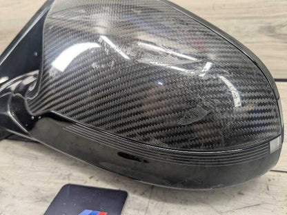 *OEM BMW F32 F33 F82 F83 M4 Left Driver Side Mirror Blind Spot Camera CARBON