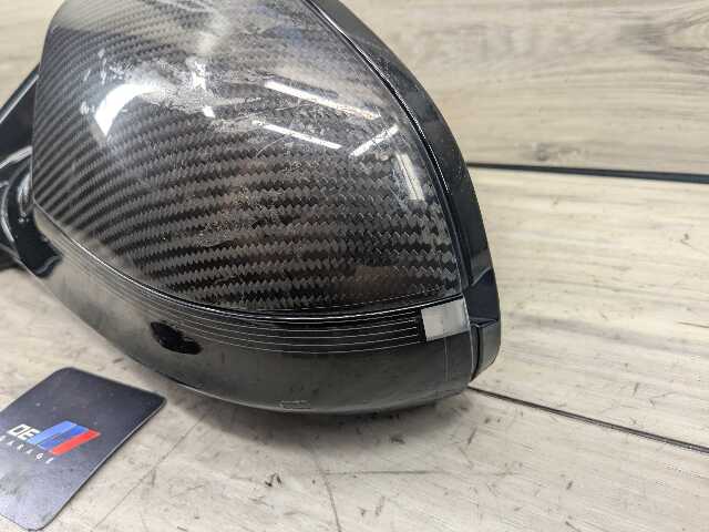 *OEM BMW F32 F33 F82 F83 M4 Left Driver Side Mirror Blind Spot Camera CARBON