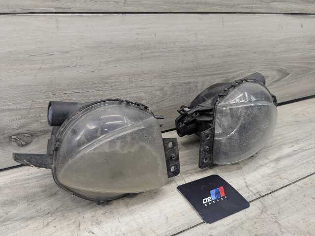 HAZY* 06-08 OEM BMW E90 E91 Front Bumper Left Right Side Fog Light Lamp PAIR