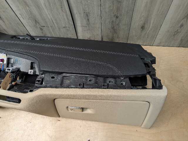 *19-23 OEM BMW G05 G07 X5 LEATHER Dashboard Cover Trim Panel BLACK/BEIGE w HUD