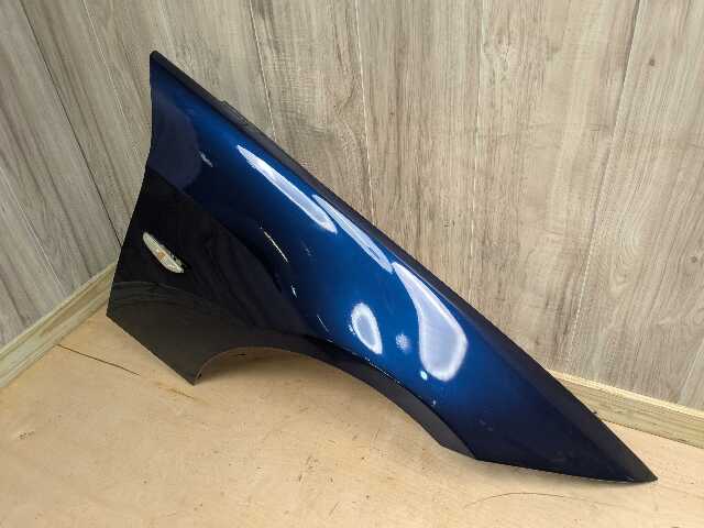 06-11 OEM BMW E90 328 335 Sedan Right Passenger Side Fender Panel Blue A76