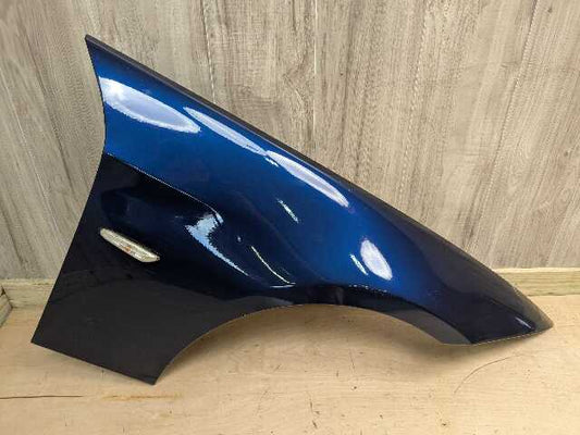 06-11 OEM BMW E90 328 335 Sedan Right Passenger Side Fender Panel Blue A76