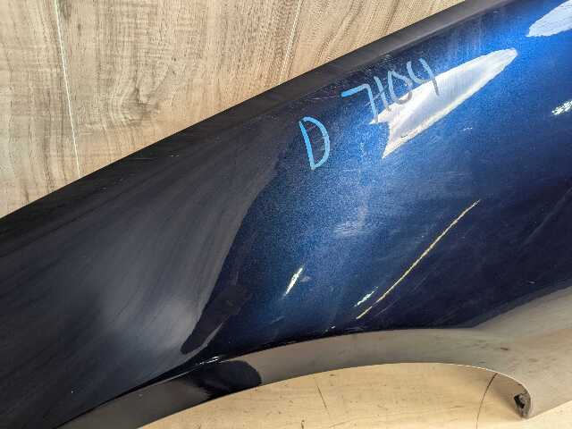 06-11 OEM BMW E90 328 335 Sedan Left Driver Side Fender Panel Blue A76