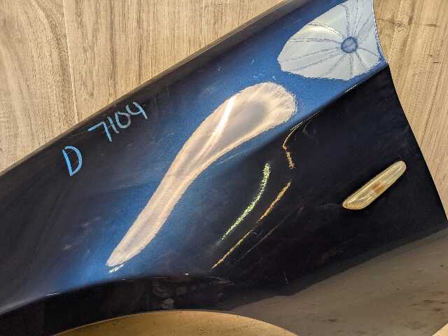 06-11 OEM BMW E90 328 335 Sedan Left Driver Side Fender Panel Blue A76