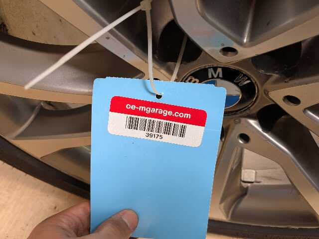 *15-19 OEM BMW F16 X6 Wheel Rim 19x9 ET18 5x120 LA V-Spoke Style 595