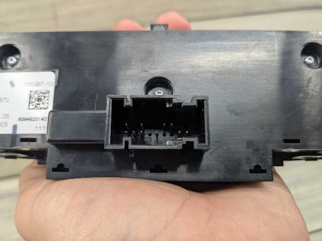 OEM BMW F95 G05 G06 G07 G16 F93 X5 REAR AC Heater Climate Control Switch Module