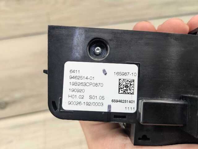 OEM BMW F95 G05 G06 G07 G16 F93 X5 REAR AC Heater Climate Control Switch Module