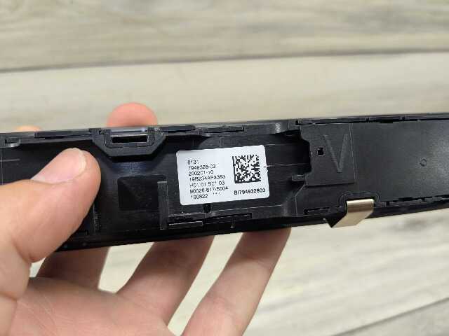 19-23 OEM BMW G05 G06 G07 X5 X6 X7 Radio Audio Operating Volume Control Switch