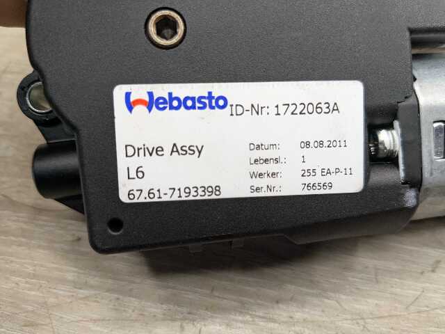 OEM BMW F02 F06 F10 F13 F16 F22 F30 F32 F36 F80 F82 Sunroof Glass Motor Drive