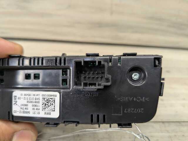 OEM BMW G20 G22 G23 G26 G80 G82 G83 Rear AC Air Climate Control Switch Module
