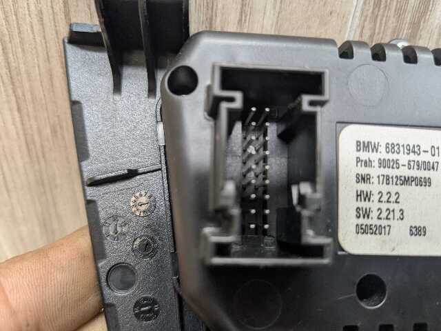 NOTE* 14-19 OEM BMW F15 F16 F85 X5 X6 AC Heater Control Panel Radio Media Switch