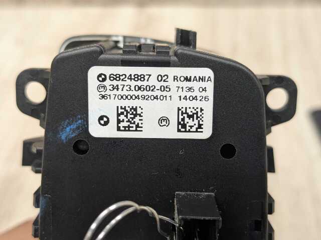 14-19 OEM BMW F15 F16 F85 X5 Headlight Switch Control Panel Light Module BLACK