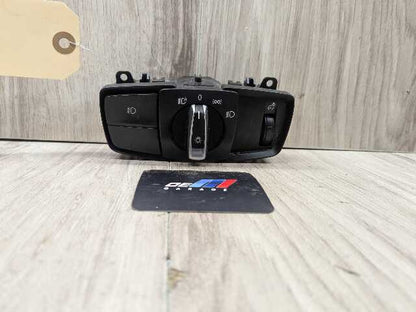 14-19 OEM BMW F15 F16 F85 X5 Headlight Switch Control Panel Light Module BLACK