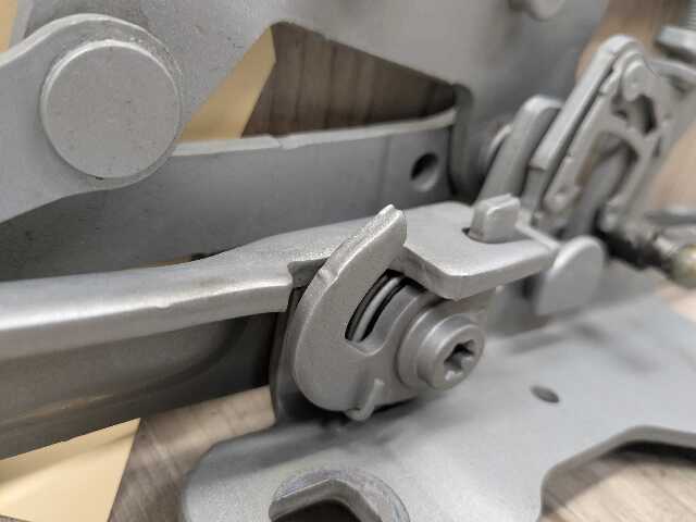 OEM BMW F15 F16 F85 X5 X6 Left Right Hood Hinge Support Bracket Brace SET Gray