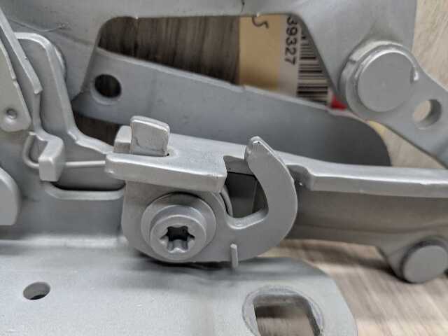 OEM BMW F15 F16 F85 X5 X6 Left Right Hood Hinge Support Bracket Brace SET Gray